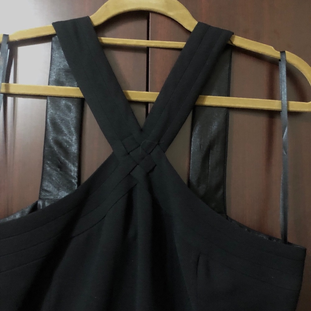laundry by shelli segal criss cross mini dress